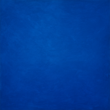 Tief Ultramarinblau Monochromes Minimalistisches Leinwandgemälde