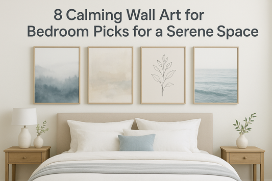 8 Calming Wall Art for Bedroom Picks for a Serene Space