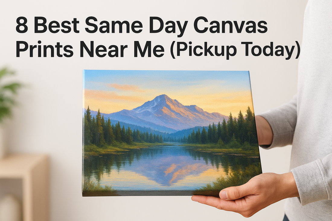 8 Best Same Day Canvas Prints Near Me (Pickup Today)