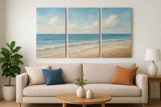 12 Triptych Wall Art For Living Room Ideas (Canvas & Acrylic)