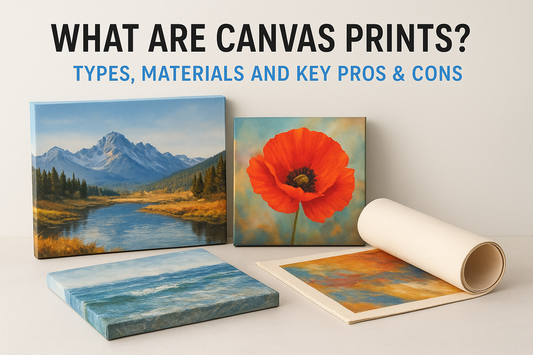 What Are Canvas Prints? Types, Materials And Key Pros & Cons