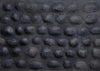 Zwart Abstract Textuur Bobbels Diepte Minimalistisch Schilderij