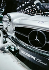 Mercedes Brabus Classic Chrome Grille Star Emblem Painting