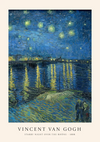 Van Gogh Sterrennacht over de Rhône Impressionistisch Schilderij
