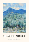 Claude Monet Valle Buona Berglandschap bij Bordighera Impressionistisch Schilderij