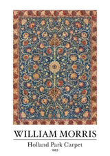 William Morris Holland Park gobelin kwiatowy wzór na Obraz na płótnie