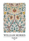 William Morris Narzisse Symmetrisches Blumenmuster Gemälde