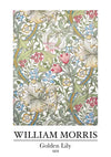 William Morris Golden Lily Gouden Lelies Bloemen Groen Klassiek Kunst Schilderij