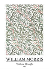 William Morris Willow Bough Groene Takken Rode Bessen Schilderij