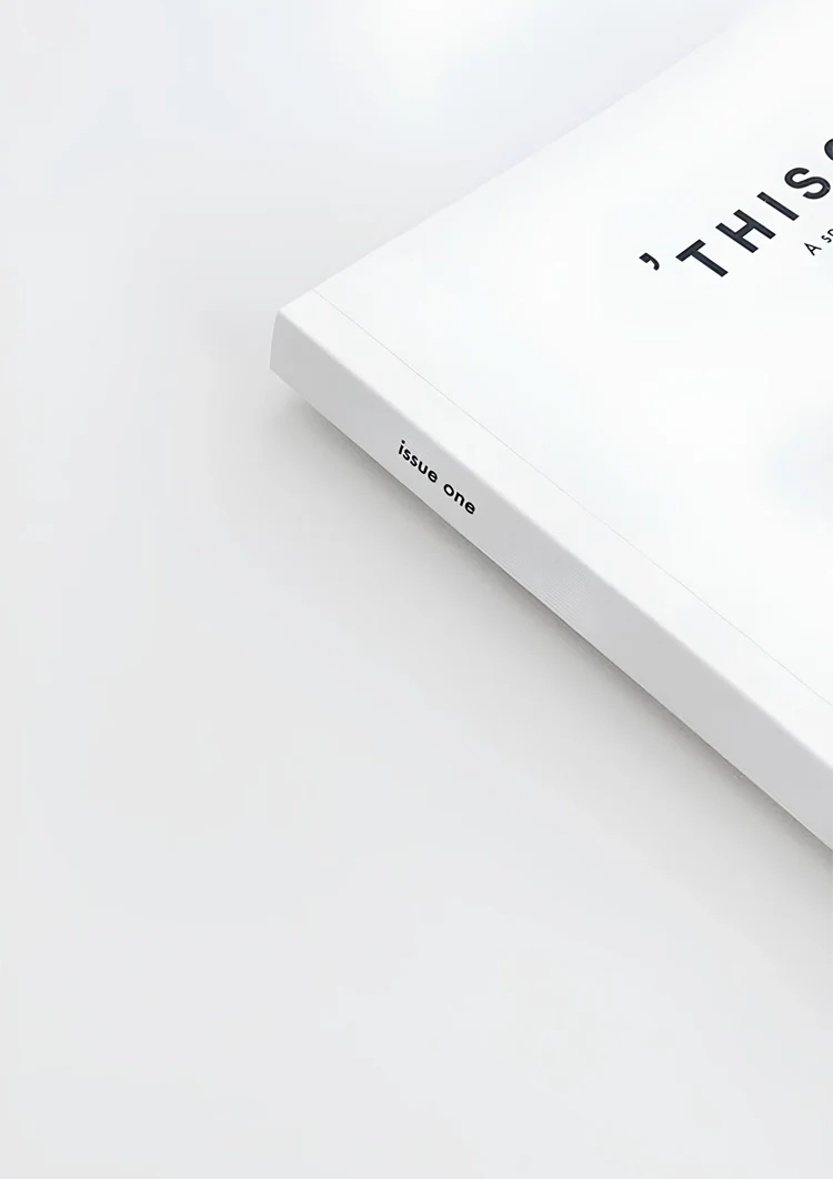 Weiß Magazin Dies ist Grau Hintergrund Minimalistisches Stillleben Gemälde