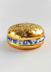 Golden Hamburger Delft Blue Decoration Surreal Painting