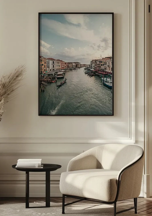 Canal Grande obraz na płótnie wiszący na ścianie w przedpokoju