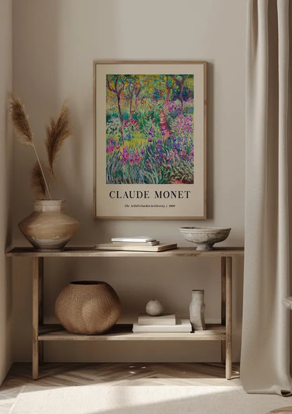 Claude Monet Tuin van Giverny Kleurrijke Bloemen Impressionisme Museum Schilderij