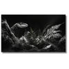 Velociraptor in Jungle Canvas – Atmospheric Dinosaur Wall Decoration