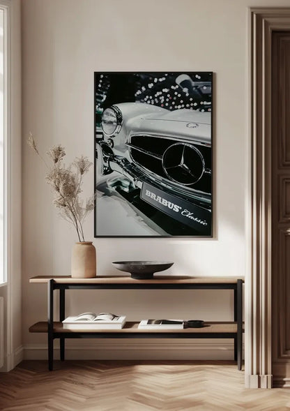 Mercedes Brabus Classic Chrome Grille Star Emblem Painting