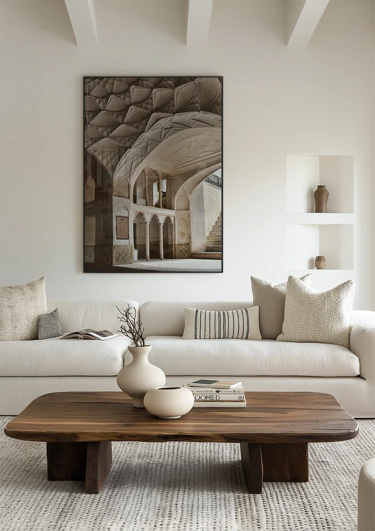 Tabatabaei-Haus Persisches Gewölbe Muqarnas Architektur Malerei