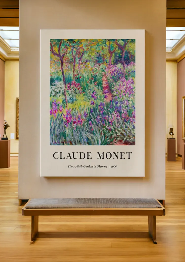 Claude Monet Tuin van Giverny Kleurrijke Bloemen Impressionisme Museum Schilderij
