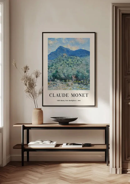 Claude Monet Valle Buona Berglandschap bij Bordighera Impressionistisch Schilderij