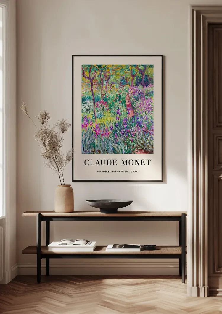 Claude Monet Tuin van Giverny Kleurrijke Bloemen Impressionisme Museum Schilderij