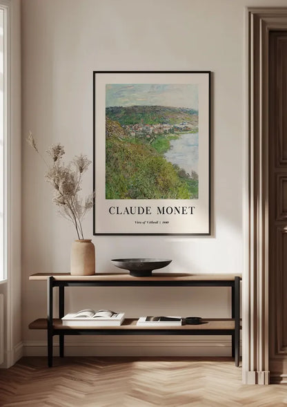 Claude Monet Uitzicht op Vétheuil Impressionistisch Schilderij