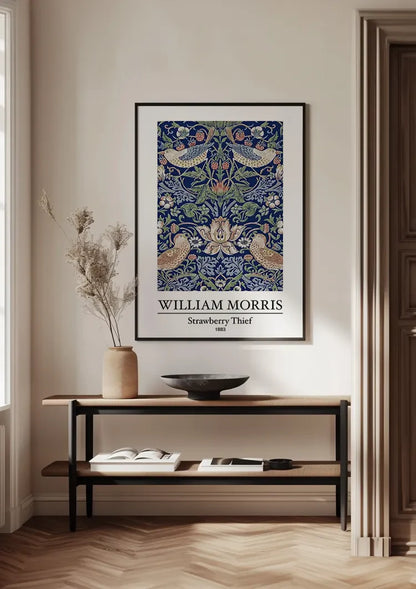 William Morris Strawberry Thief Vogels Aardbei Patroon Schilderij