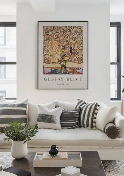 Gustav Klimt The Tree of Life Gold Art Nouveau Classic Painting