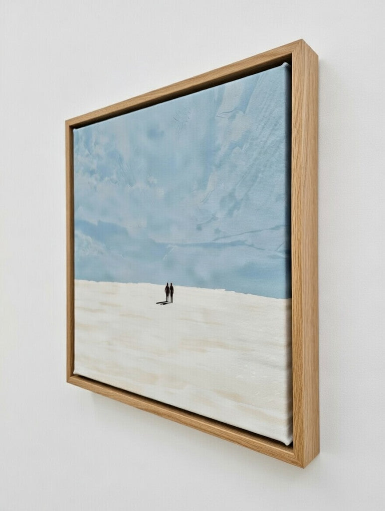 Met lichtbruine baklijst