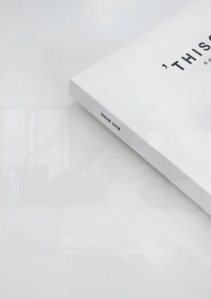 Weiß Magazin Dies ist Grau Hintergrund Minimalistisches Stillleben Gemälde